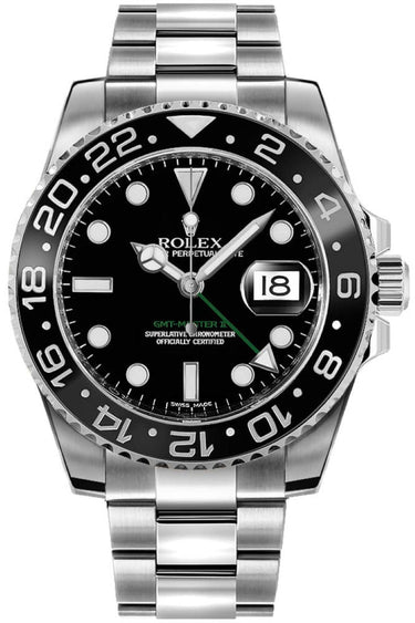 Rolex GMT - Master II Stainless Steel 40mm Ceramic Bezel 116710LN - WatchesOff5th
